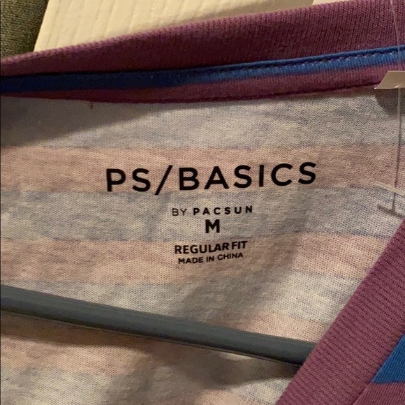 Blue and Pink Pacsun shirt - Picture 2 of 3